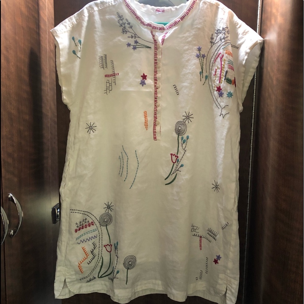 Johnny Was Mavis Dress- Linen
